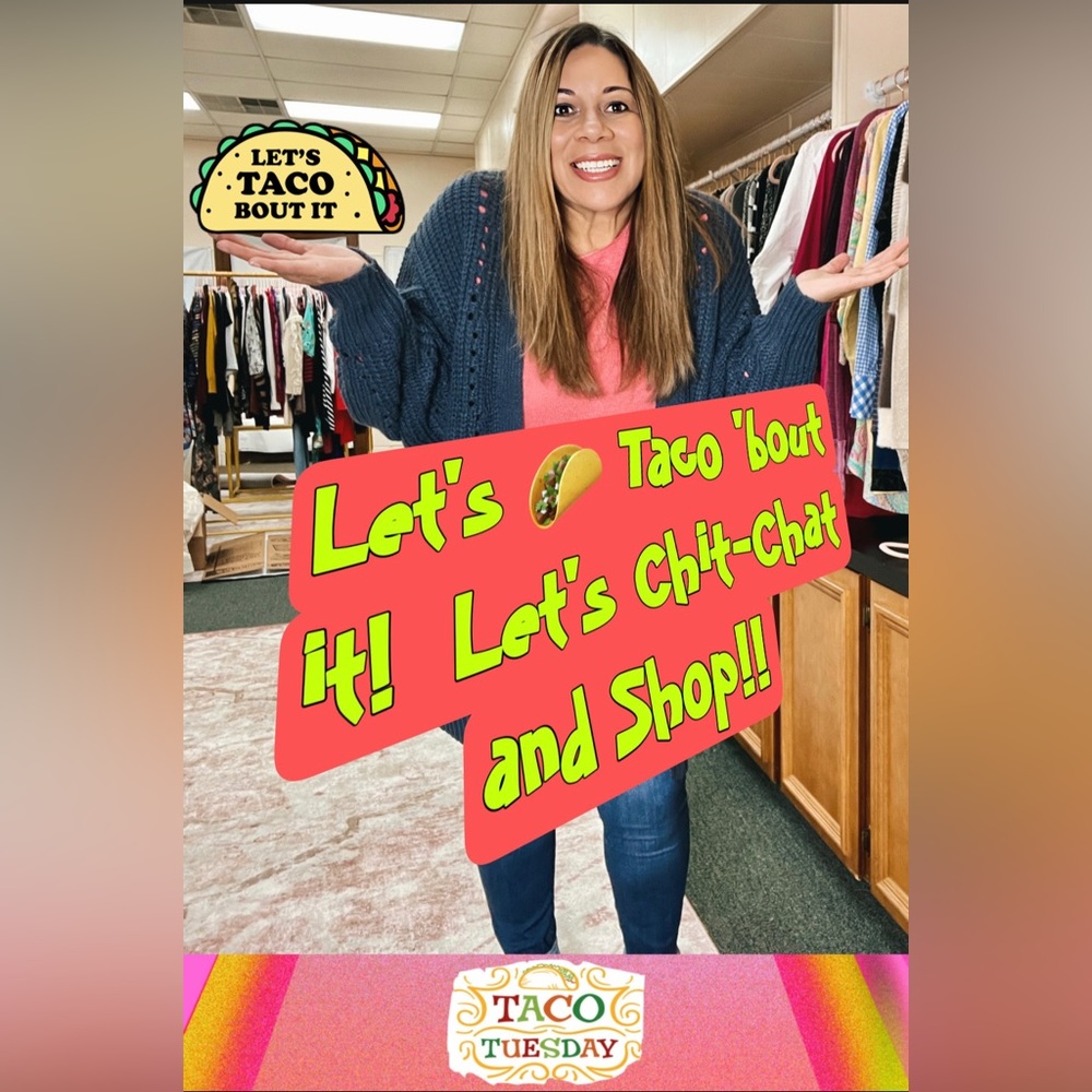 Lettuce 🌮 Taco ‘bout it!  Taco Tuesday Posh live Chit Chat & Special Guest!! 🦩
